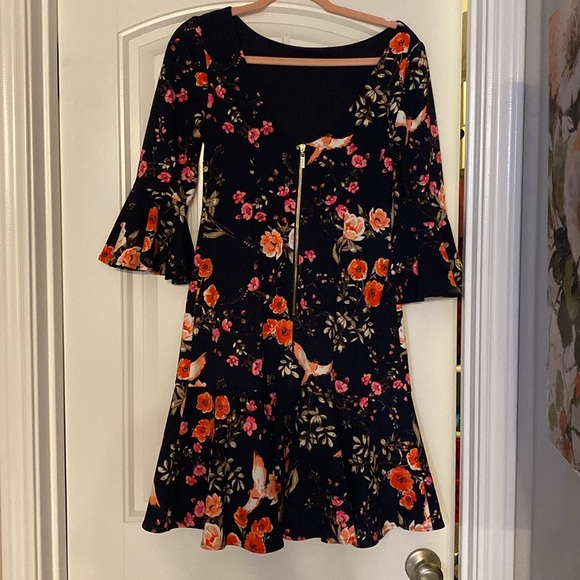 Eliza J. Ruffled Floral Dress - Picture 6 of 8